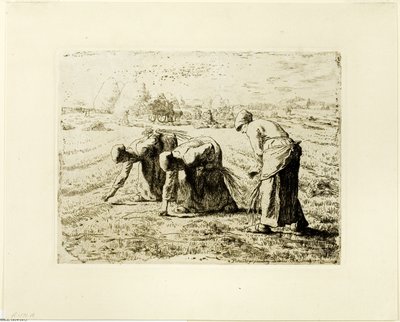 ザ・グリーナーズ 作： Jean Francois Millet