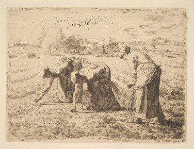 グリーナーズ、1834-75。 作： Jean Francois Millet