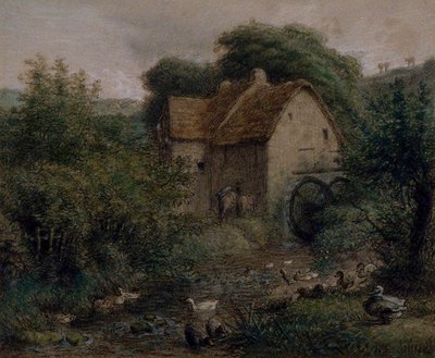 ザ オールド ミル 作： Jean Francois Millet