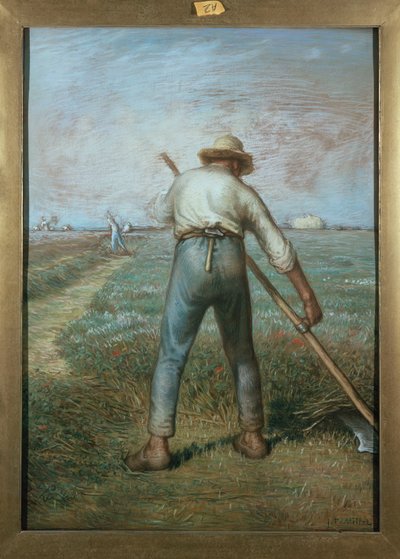 死神、1866-68年頃 作： Jean Francois Millet