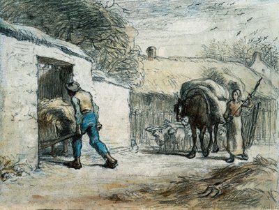 フィールドからの帰還 作： Jean Francois Millet