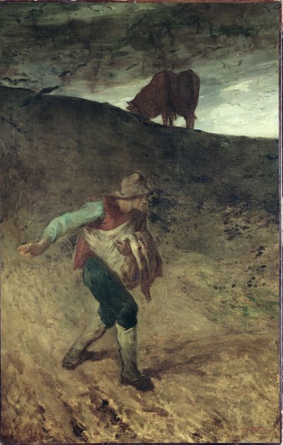 種をまく人 作： Jean Francois Millet