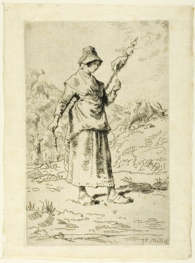 スピナー 作： Jean Francois Millet