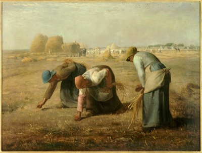 掃除をする人たちジャン・フランソワ・ミレー（1814～1875）の絵画 作： Jean Francois Millet