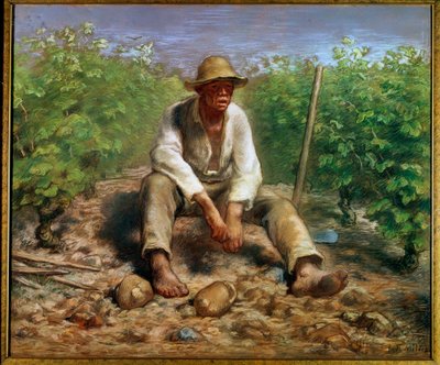 醸造家 ジャン・フランソワ・ミレー（1814-1875）の絵画 19世紀 ハーグRijksmuseum 作： Jean Francois Millet