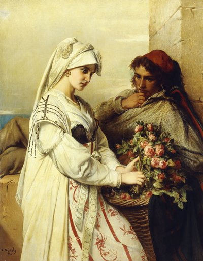 アイディル、1864 作： Jean Francois Portaels