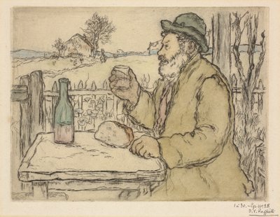 乾杯、1894。 作： Jean Francois Raffaelli