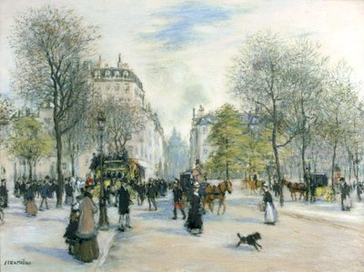 パリ、1900 作： Jean Francois Raffaelli