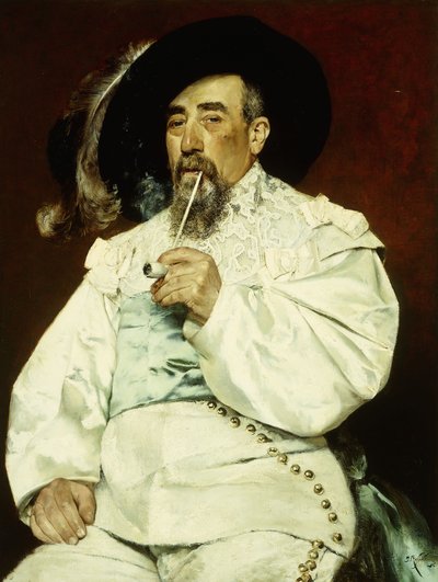 紳士の肖像、1876 作： Jean Francois Raffaelli