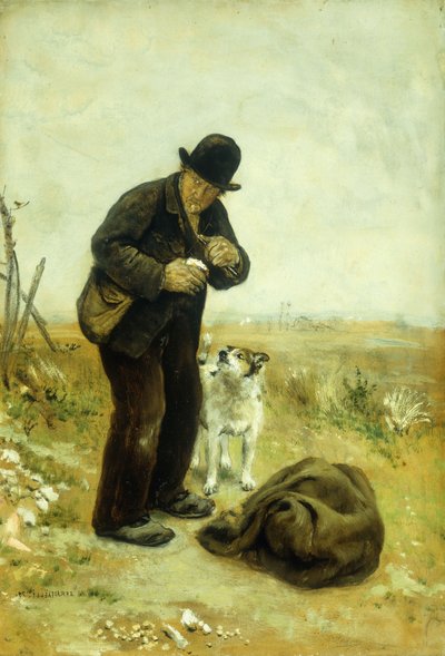 バガボンド、1879 作： Jean Francois Raffaelli