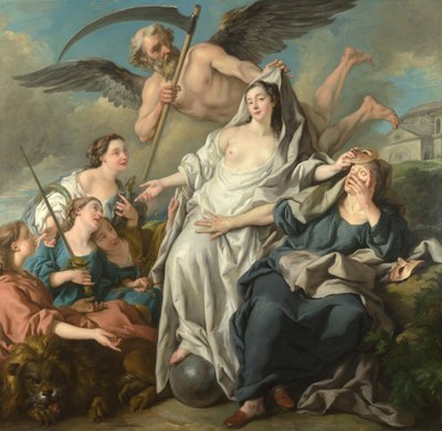 真実が明らかになる時 作： Jean François de Troy