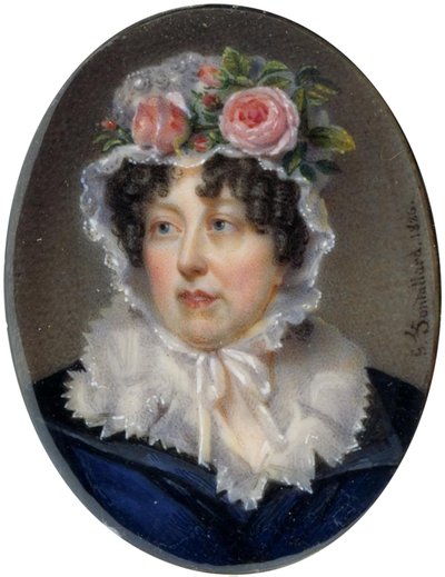 スーザンマレー夫人の肖像画のブレスレット 作： Jean François Gérard Fontallard