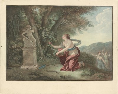 愛を捧げる 作： Jean François Janinet after Jean Jacques Lagrenée II