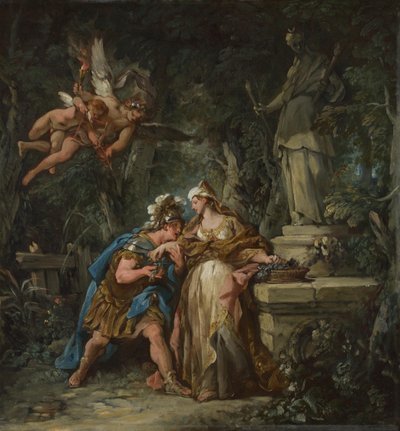 ジェイソン、メデアへの永遠の愛情を誓う、1743年 作： Jean François de Troy