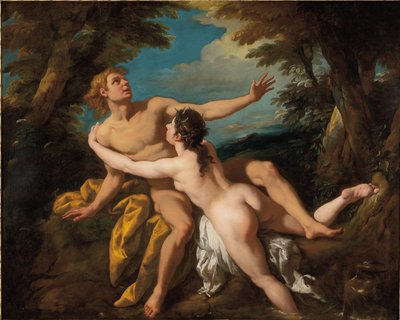 サルマシスと雌雄同体 作： Jean François de Troy
