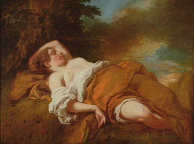 スリーピングハーベスター 作： Jean François de Troy