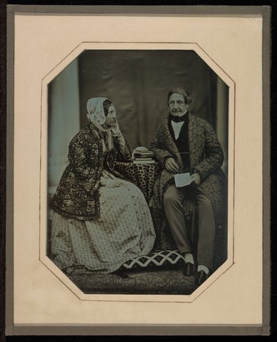 Jean-GabrielとAnne-Charlotte-AdélaideEynard 作： Jean Gabriel Eynard