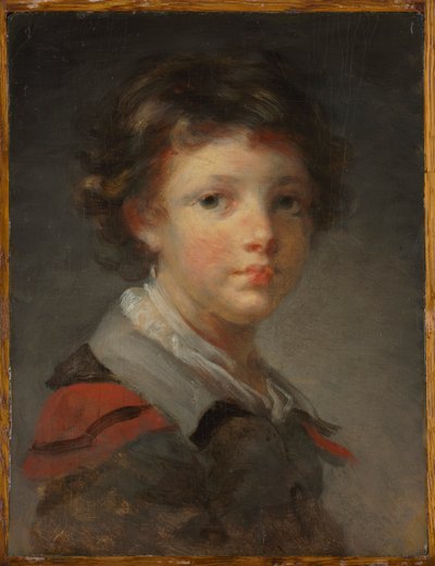 赤いマントの少年 作： Jean Honore Fragonard
