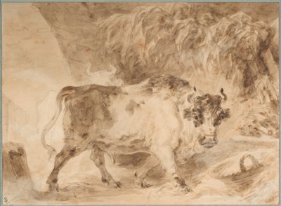 ローマ・カンパーニャの雄牛 作： Jean Honore Fragonard