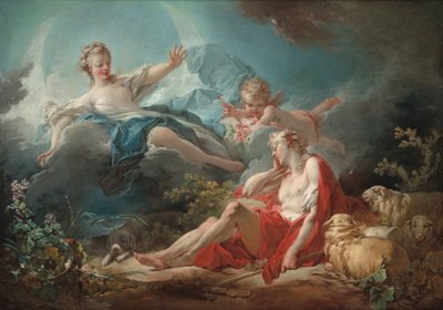 ダイアナとエンディミオン 作： Jean Honore Fragonard