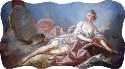 絵画の擬人化、 作： Jean Honore Fragonard
