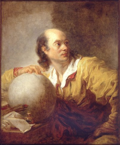 ジェローム・ラランド(1732-1807)の肖像 (Joseph Jerome Lefrancois de Lalande) - ジャン・オノレ・フラゴナール(1732-1806)作 - 1769年頃 - 油彩・カンヴァス - 72x59,5 - パリ市立美術博物館プチ・パレ(Petit Palais) 作： Jean Honore Fragonard
