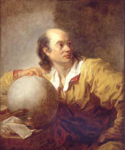 ジェロームラランドの肖像1732-1807 作： Jean Honore Fragonard