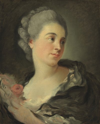 マリー・テレーズ・コロンブの肖像 作： Jean Honore Fragonard