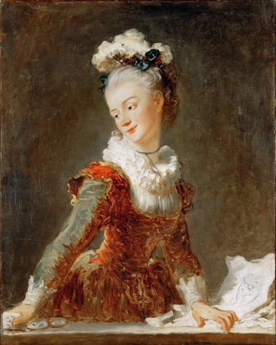 バレリーナの肖像マリーマドレーヌギマール1743-1816 作： Jean Honore Fragonard