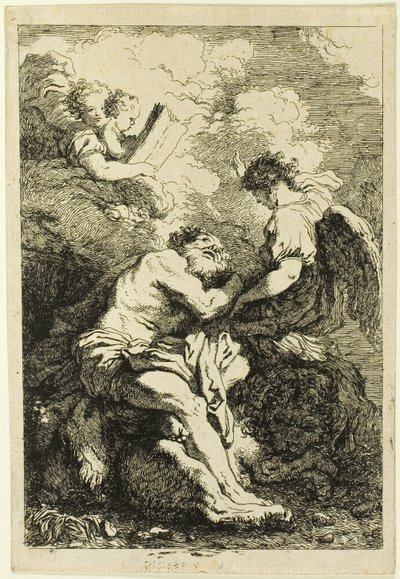 聖ジェローム 作： Jean Honore Fragonard