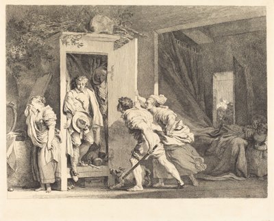 戸棚 作： Jean Honore Fragonard