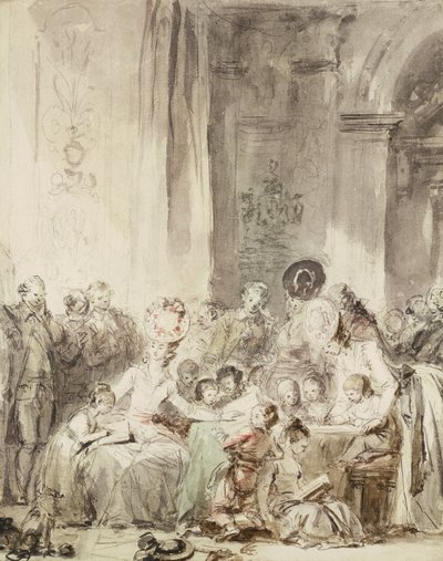 競争競争 作： Jean Honore Fragonard