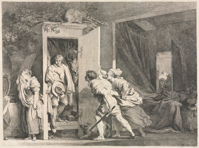 食器棚 作： Jean Honore Fragonard