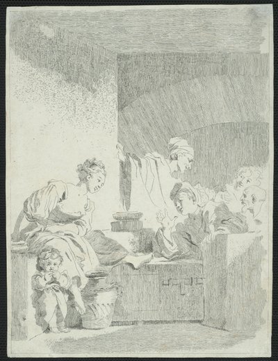 インテリア 作： Jean Honore Fragonard