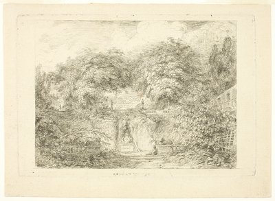 ザ リトル パーク 作： Jean Honore Fragonard