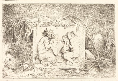 サテュロスの家族 作： Jean Honore Fragonard