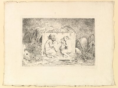 サテュロス一家、1763年。 作： Jean Honore Fragonard
