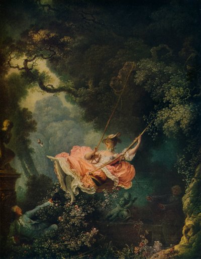 The Swing、c1767 作： Jean Honore Fragonard