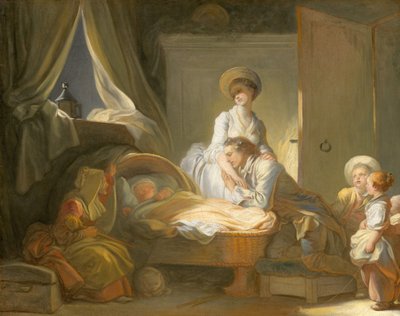 保育園への訪問 作： Jean Honore Fragonard