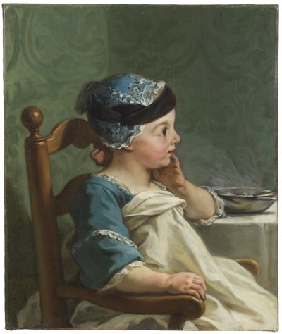 子供の椅子の少年、1736 作： Jean II Restout