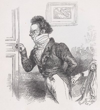 ロビン、ベランジェ全集の友人、1836年。 作： Jean Ignace Isidore Gérard