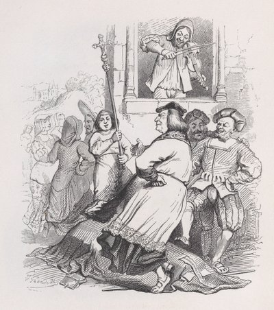 ベランジェ全集、1836年からのムードンのバイオリン弾き。 作： Jean Ignace Isidore Gérard
