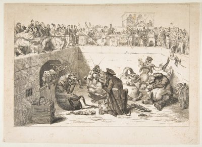 吸血鬼の税金に引き渡された人々、1833 年 5 月 作： Jean Ignace Isidore Gérard