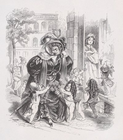ベランジェ全集、1836年からの貧しいプッティ。 作： Jean Ignace Isidore Gérard