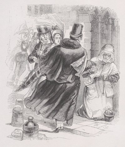 ベランジェ全集、1836年からの貧しい女性。 作： Jean Ignace Isidore Gérard