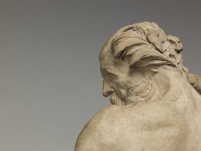 神の川、1755（テラコッタ） 作： Jean Jacques Caffieri