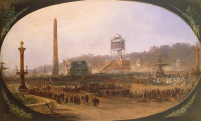 1848年6月の犠牲者の葬儀 作： Jean Jacques Champin