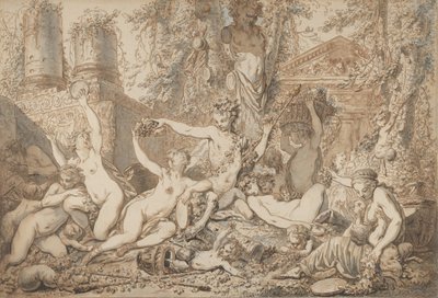 バッハナル、K. 1765–66。 作： Jean Jacques Francois Le Barbier