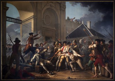 若い欲望の英雄的な勇気、1791 作： Jean Jacques Francois Le Barbier
