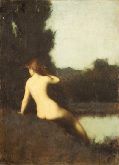 バザーエコー、1881年。 作： Jean Jacques Henner